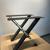 X-Leg Dining Table - Hot Rolled Mild Steel (price per pair)