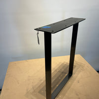 Dining Table Base - Main Welded Antique Brass - Polished (price per pair)