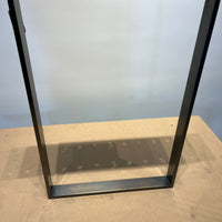 Dining Table Base - Main Welded Antique Brass - Polished (price per pair)