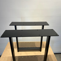 H-Leg Dining Table Base - Hot Rolled Mild Steel (price per pair)
