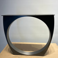 Nautilus Dining Table - Polished Steel Base (price per pair)