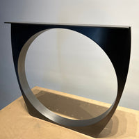 Nautilus Dining Table - Polished Steel Base (price per pair)