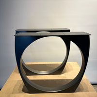 Nautilus Dining Table - Polished Steel Base (price per pair)