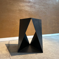 LUCY Table Base - Polished and Blackened (price per pair)