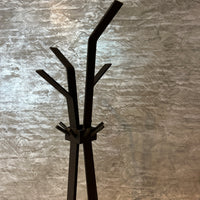 Coat Rack and Umbrella Holder - Matte Black Powder Coat