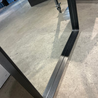 Isogonal Mirror - Hot Rolled Mild Steel and Blackened