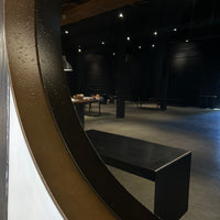 Kyklos Mirror - Antique Brass