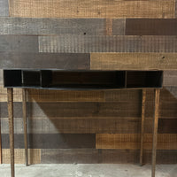 Lyra Console Table - Texture Bronze Leg Base