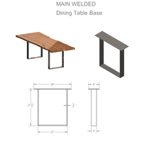 Main Welded Base (price per leg)