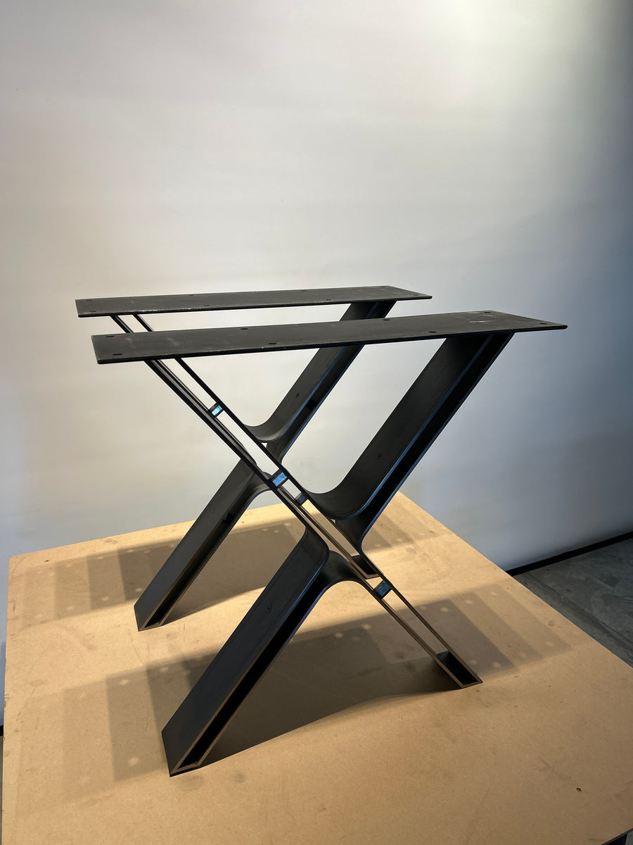 X-Leg Dining Table - Hot Rolled Mild Steel (price per pair)